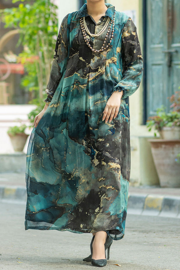 Rafia Seasonal Kurta - DPN05