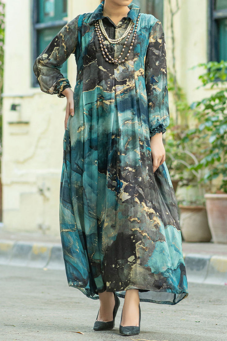 Rafia Seasonal Kurta - DPN05