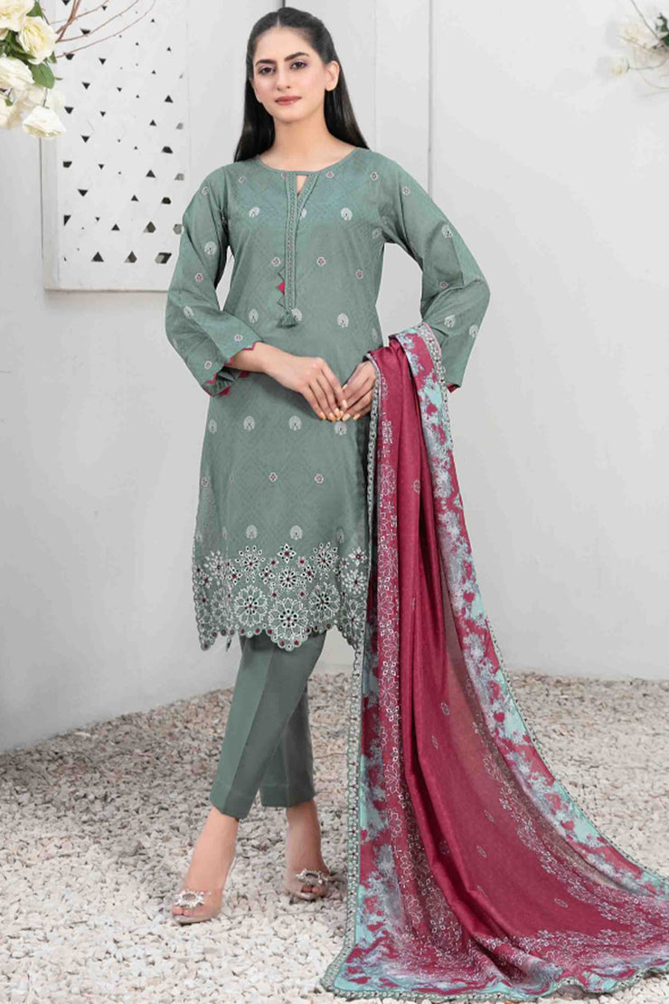 Tanzil Luxury Lawn - Tawakkal  D2761