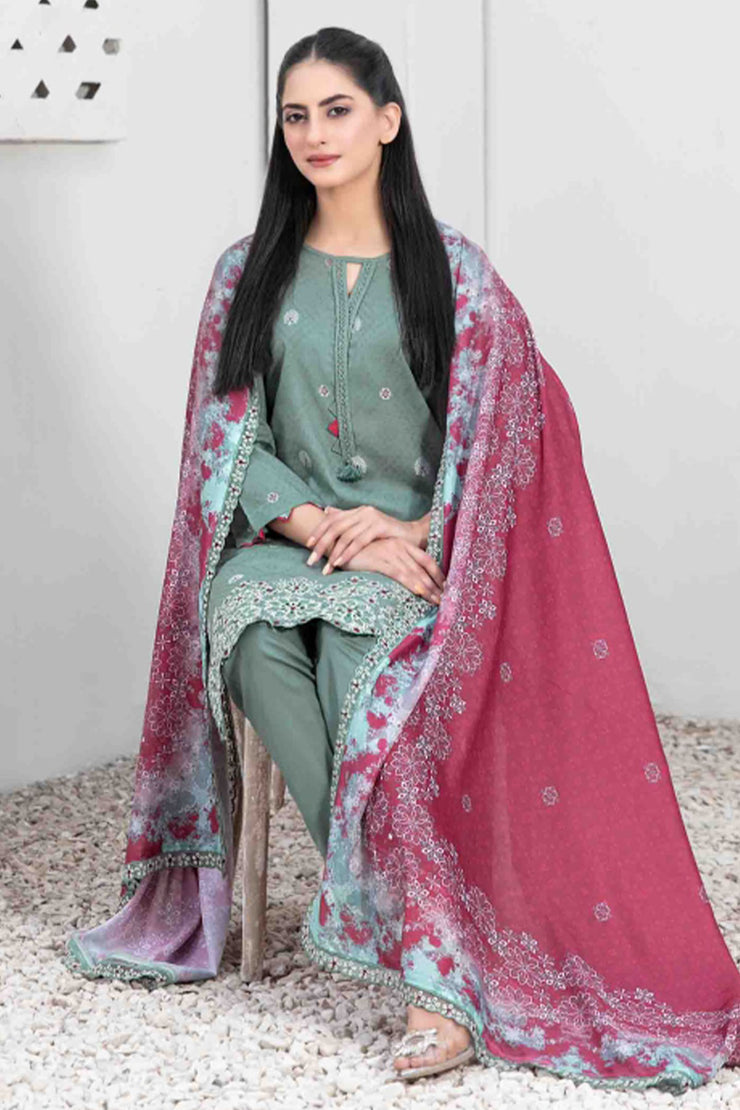 Tanzil Luxury Lawn - Tawakkal  D2761