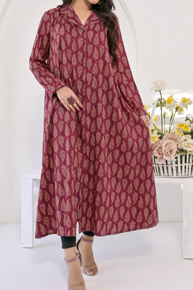 Rafia Seasonal Kurti - DPLK94