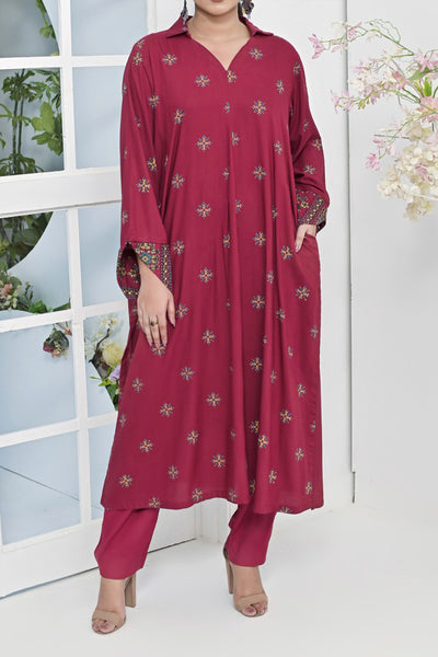 Rafia Linen Pret (TWO-PIECE) - DPL231