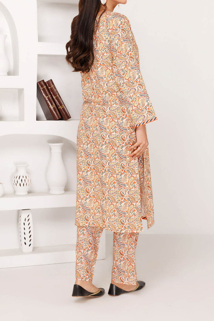 Rafia Luxury Lawn Two-Piece - DPC321