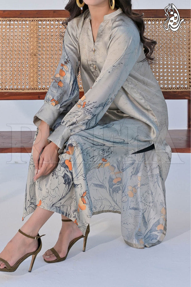 Rafia Seasonal Kurta - DPSK212