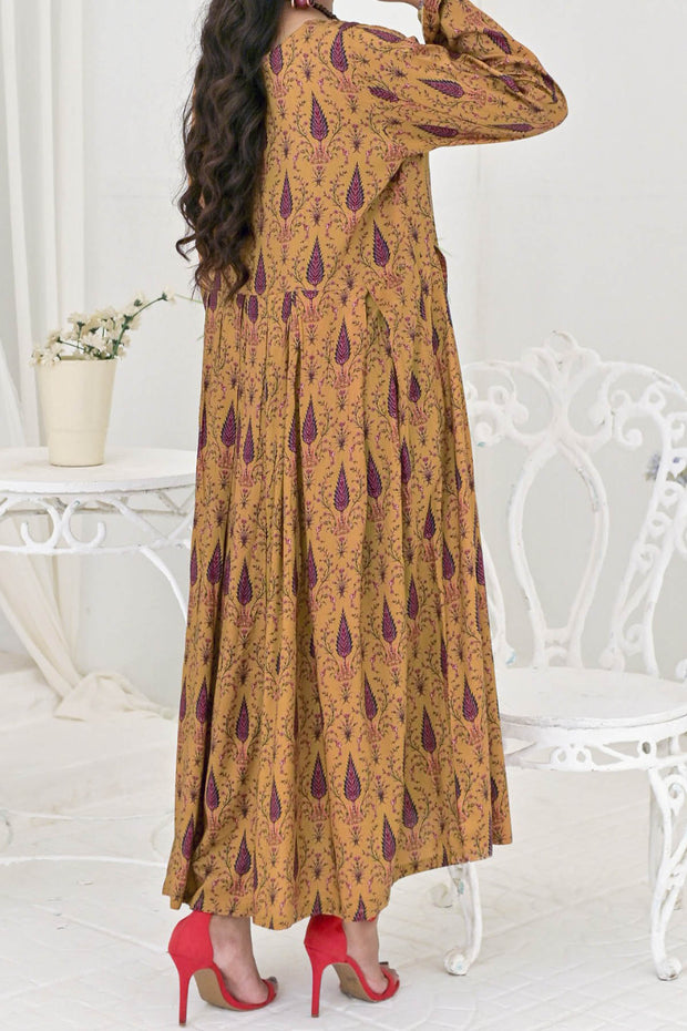 Rafia Seasonal Kurti - DPLK96