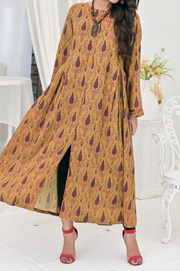 Rafia Seasonal Kurti - DPLK96