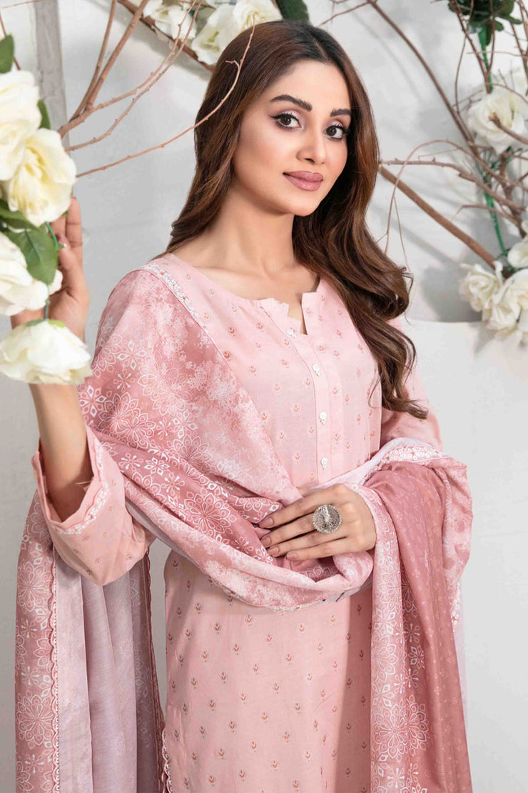 Tanzil Luxury Lawn - Tawakkal  D2763