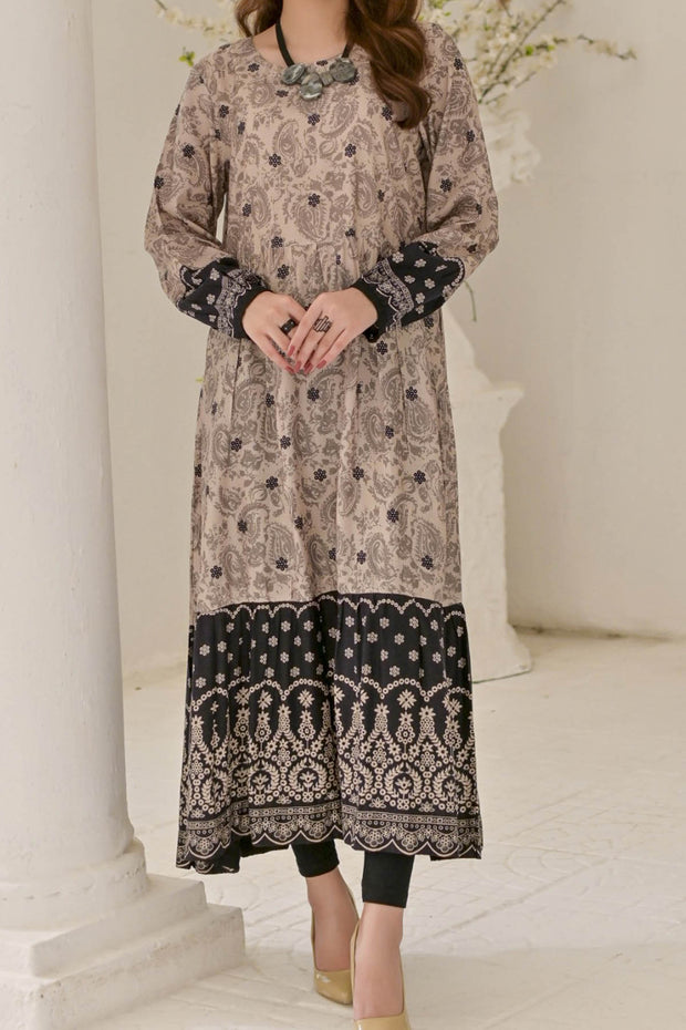 Rafia Seasonal Kurti - DPLK92