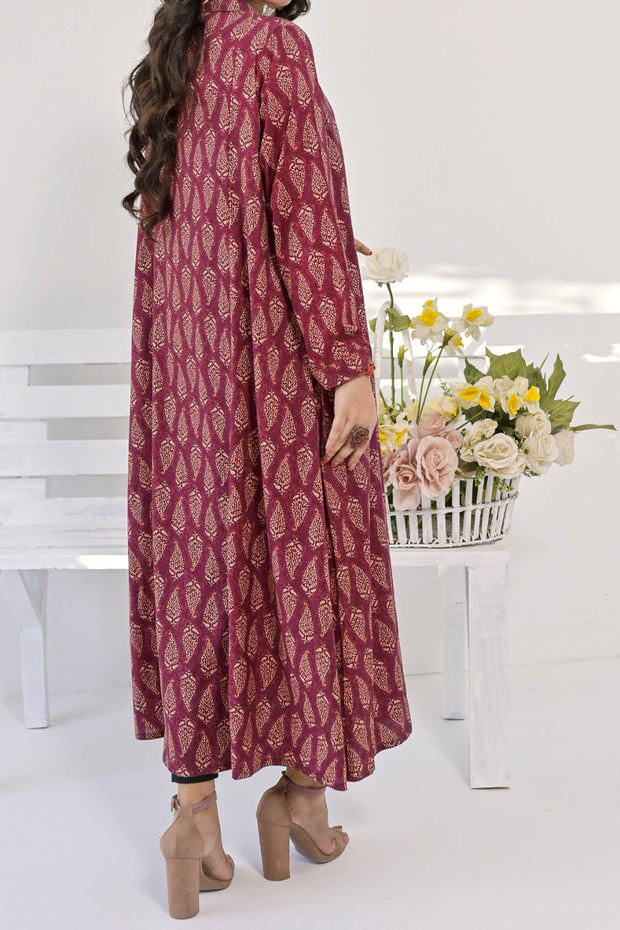 Rafia Seasonal Kurti - DPLK94