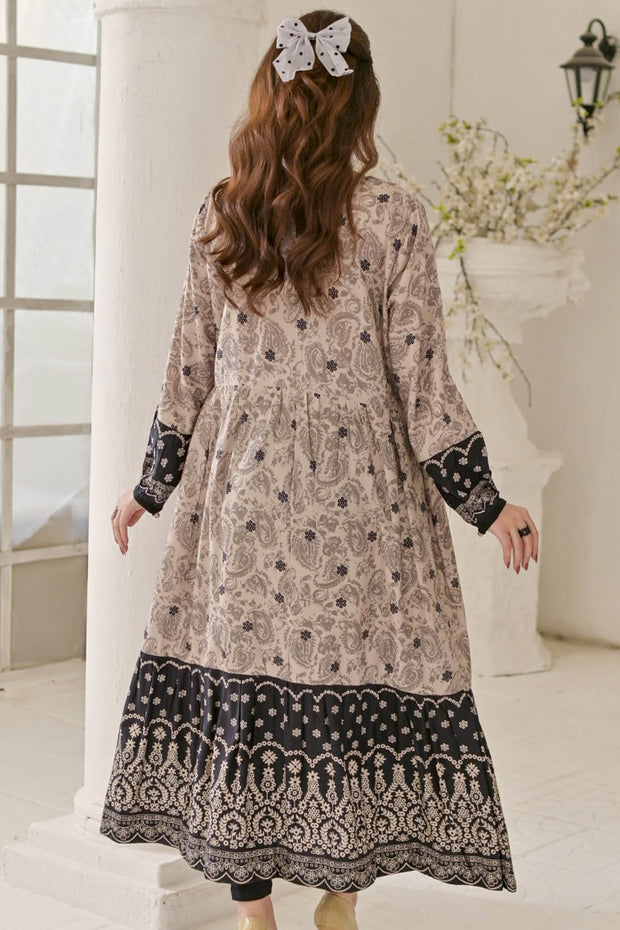 Rafia Seasonal Kurti - DPLK92