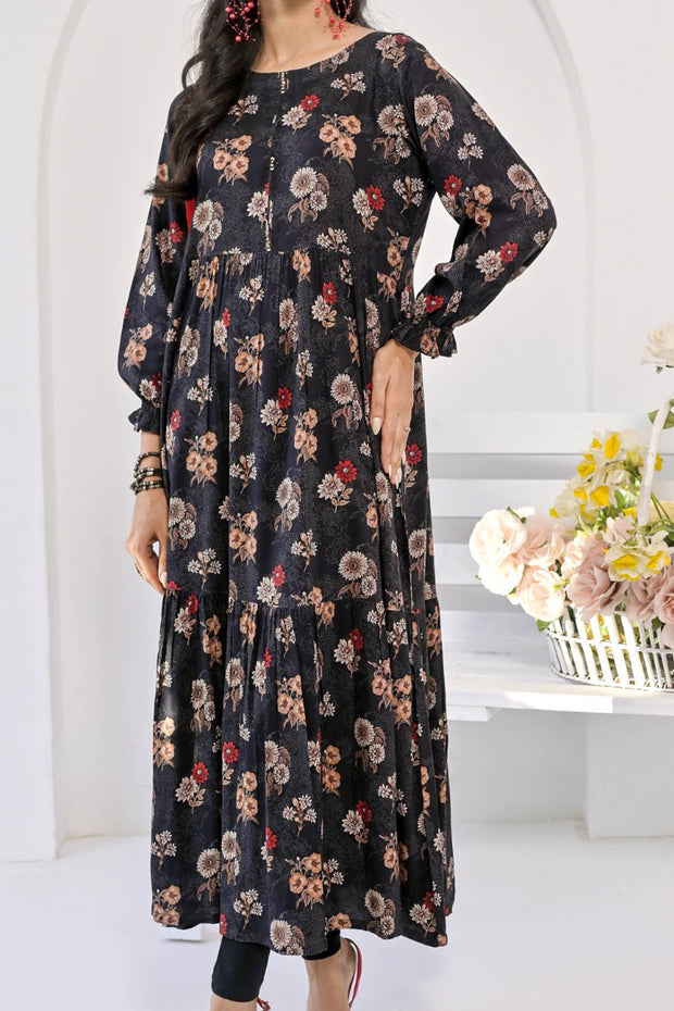 Rafia Seasonal Kurti - DPLK95