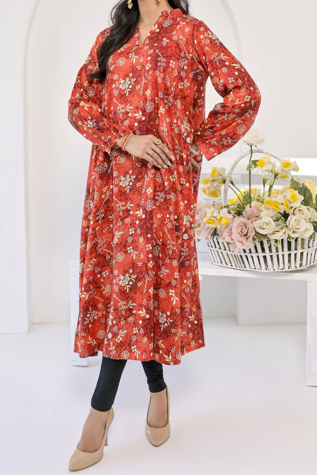 Rafia Seasonal Kurti - DPLK102